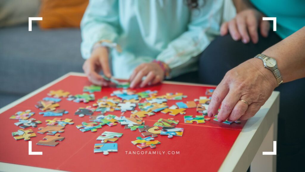 Jigsaw puzzles - best Family Night Games ideas