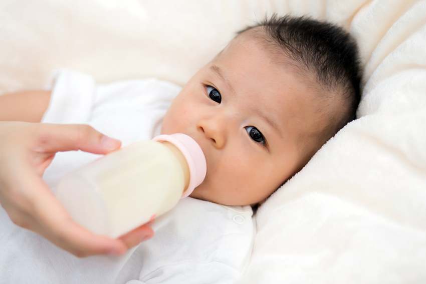 is cold formula bad for babies