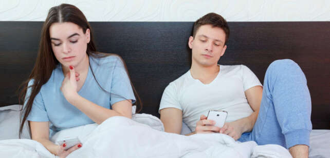 wife is texting another guy and hiding it